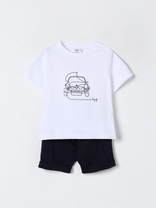 Il Gufo Jumpsuit Kids Blue