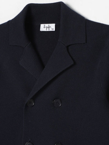 Il Gufo Jacket Kids Blue