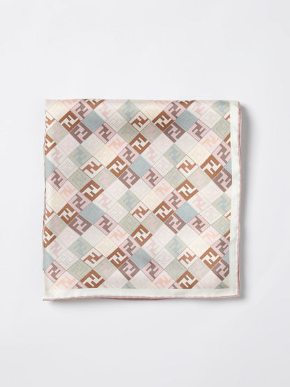 Fendi Neck Scarf Woman Beige