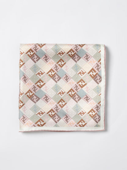 Fendi Neck Scarf Woman Beige