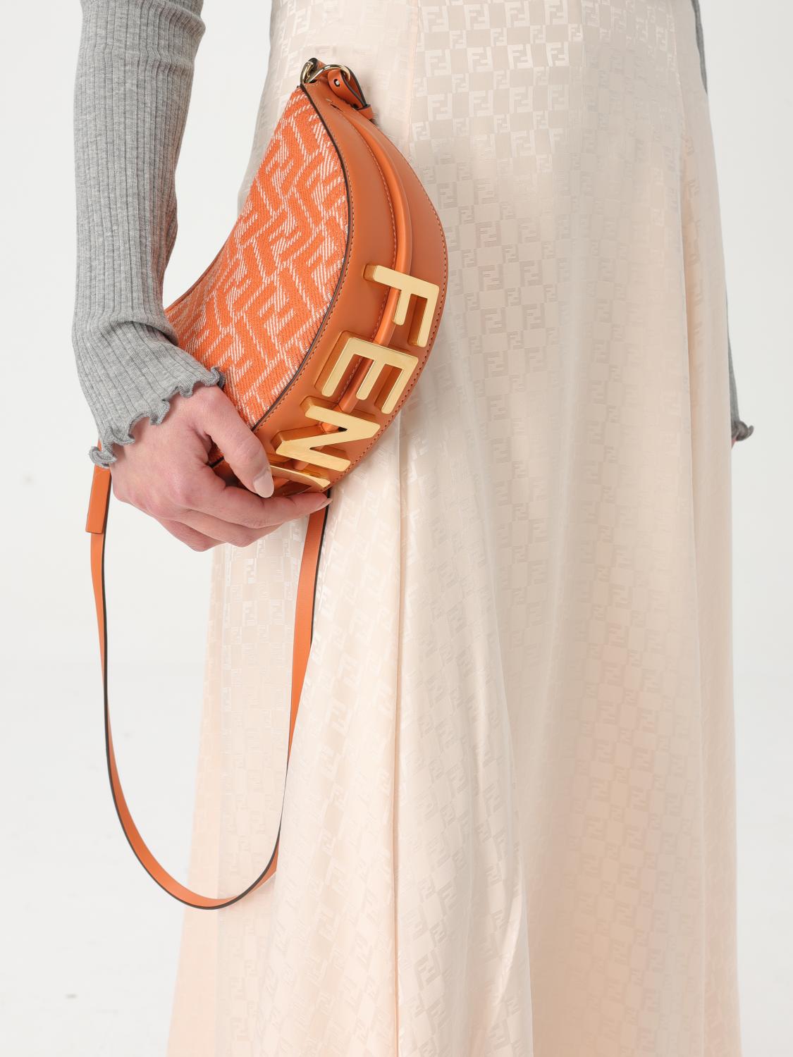 Fendi Mini Bag Woman Dove Grey