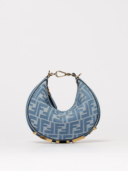 Fendi Mini Bag Woman Dove Grey