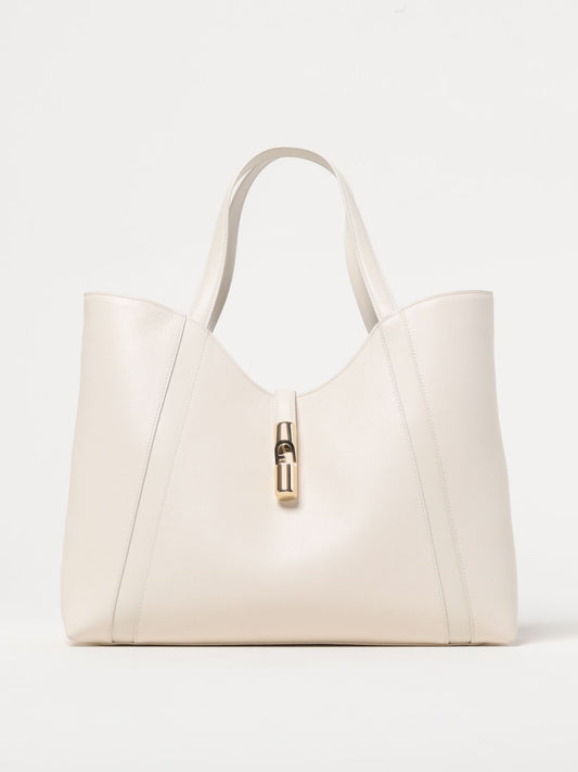 Furla Tote Bags Woman Yellow Cream