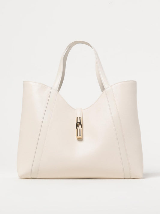 Furla Tote Bags Woman Yellow Cream
