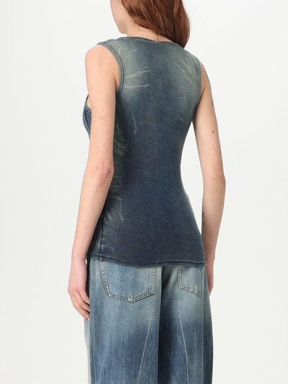 Diesel Top Woman Blue