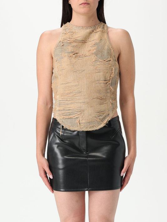 Diesel Top Woman Beige