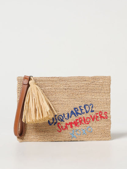 Dsquared2 Clutch Woman Beige