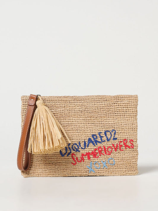Dsquared2 Clutch Woman Beige