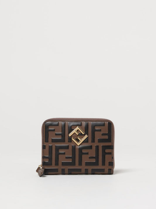 Fendi Wallet Woman Brown