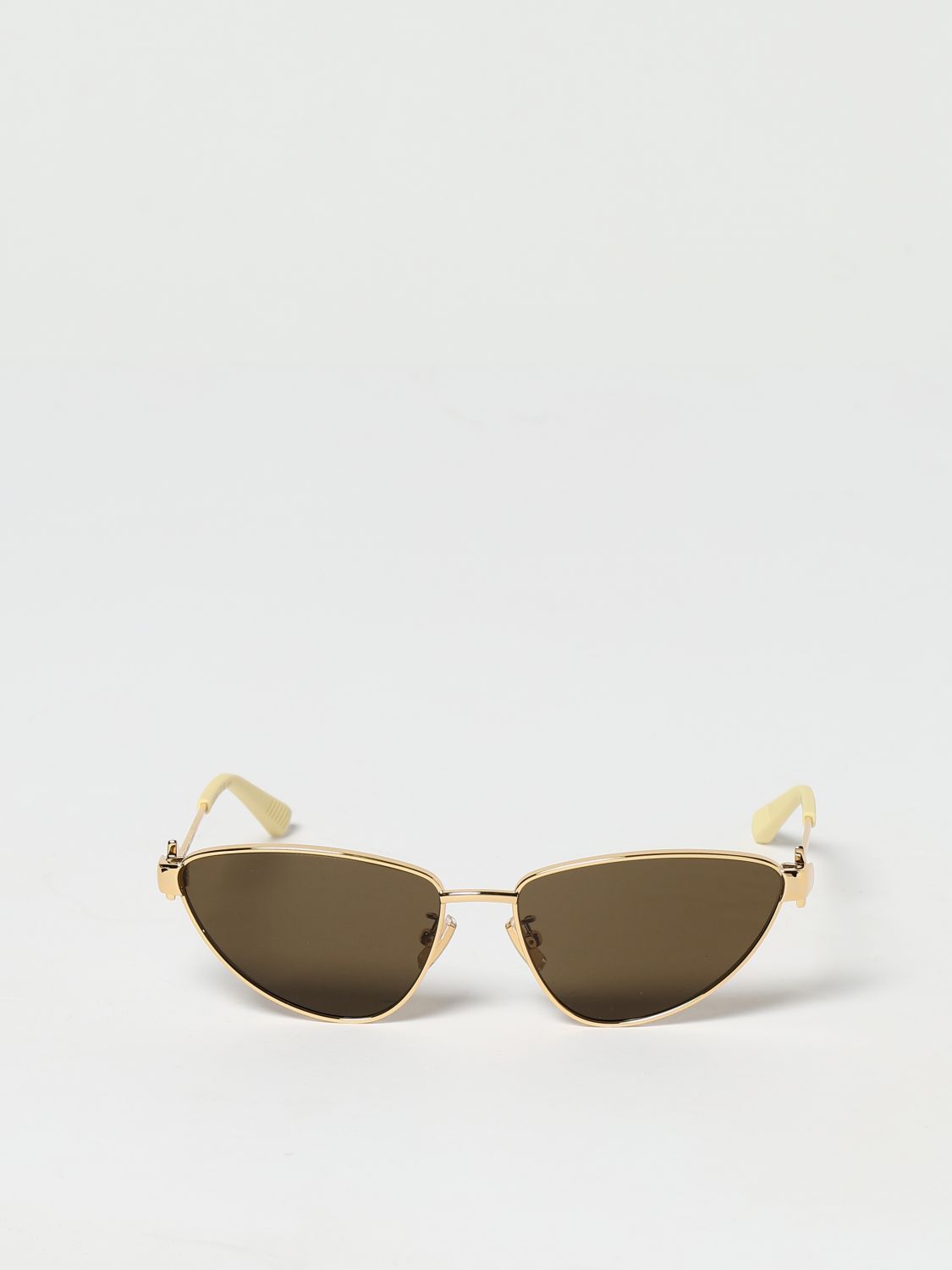 サングラス BOTTEGA VENETA Woman Sunglasses Gold 719771V4450 1251 Bottega Veneta Sunglasses Woman Gold – Modishus