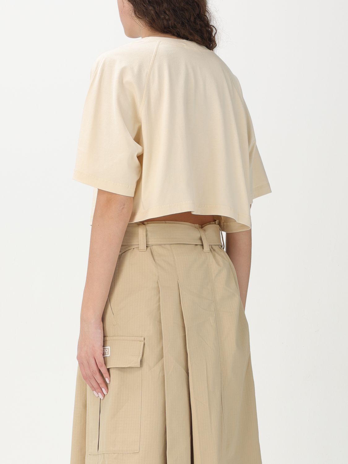 Kenzo T Shirt Woman Cream