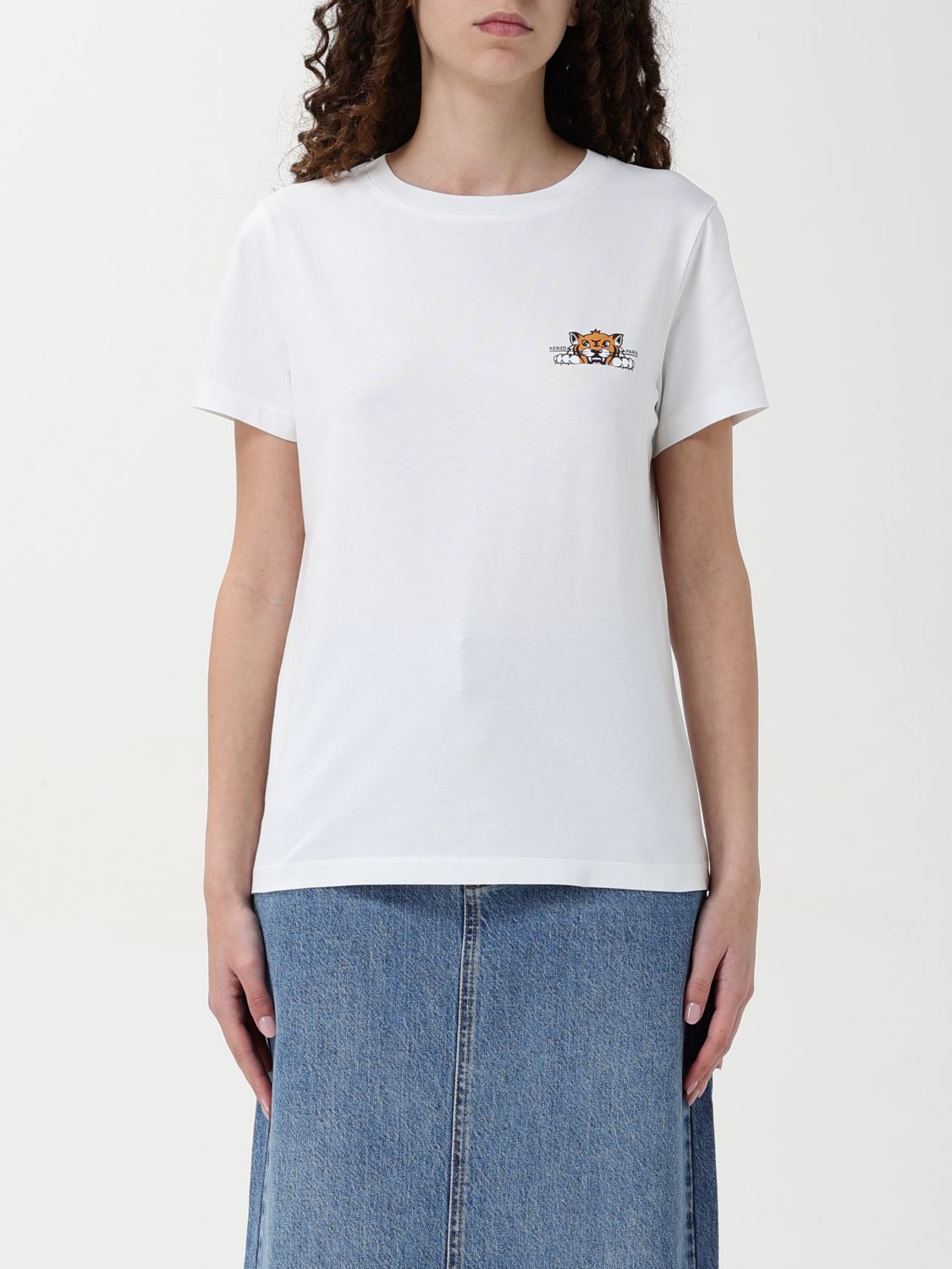 Kenzo T Shirt Woman Beige