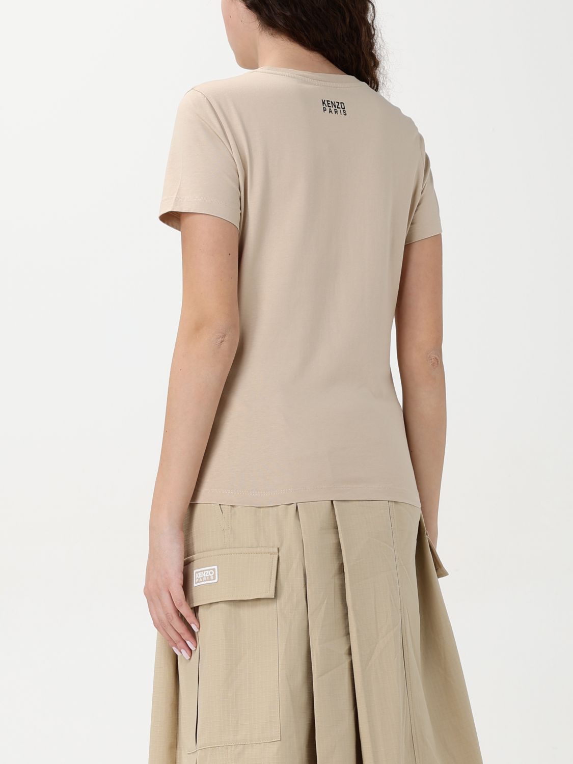 Kenzo T Shirt Woman Beige