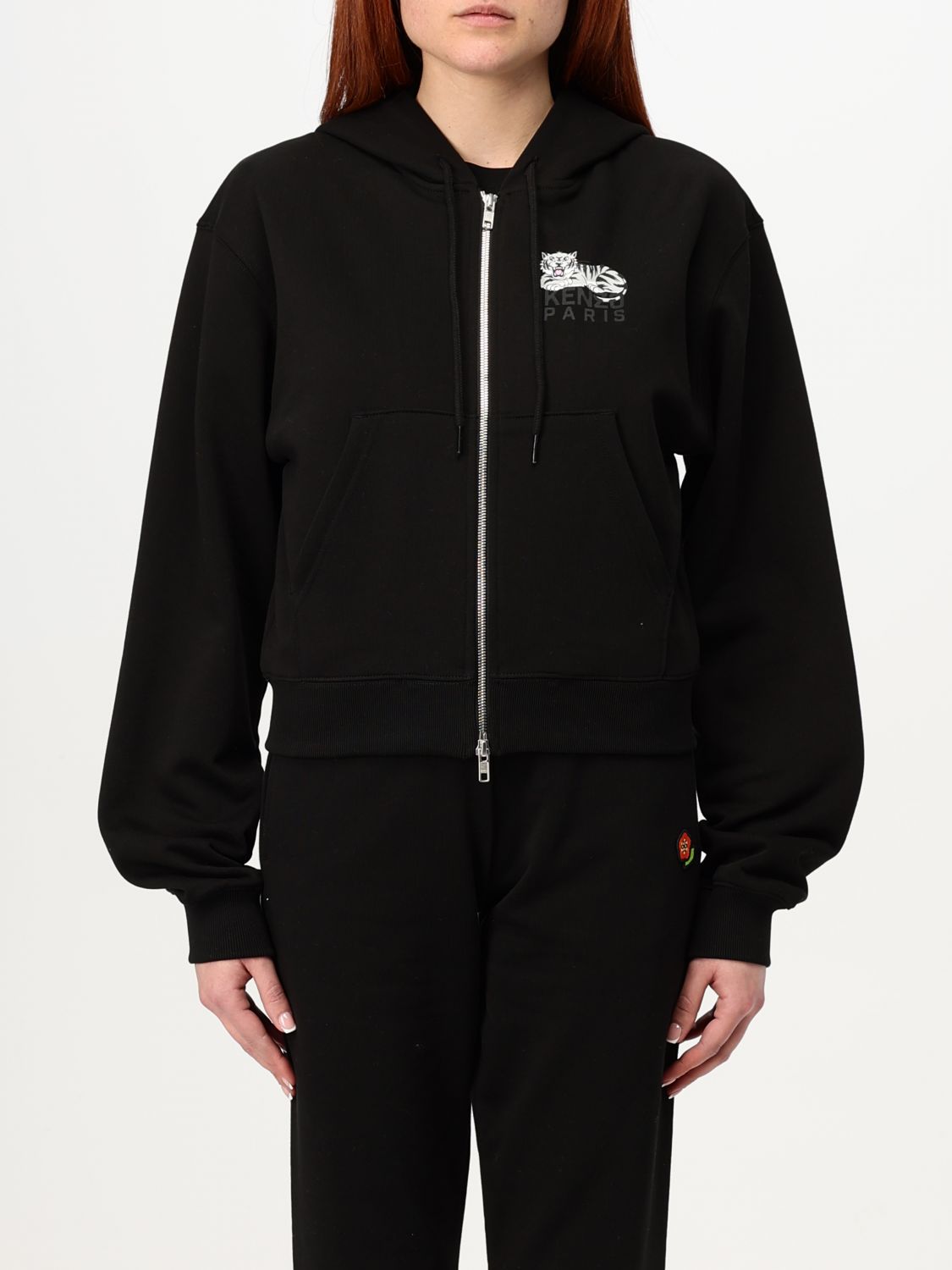 Kenzo Sweatshirt Woman Beige