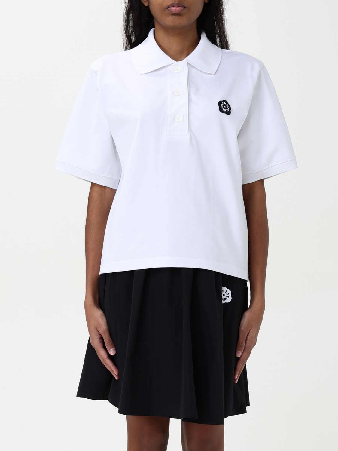 Kenzo Polo Shirt Woman Black