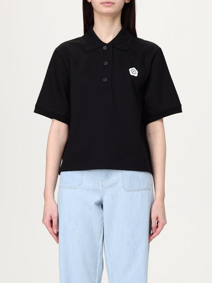 Kenzo Polo Shirt Woman Black