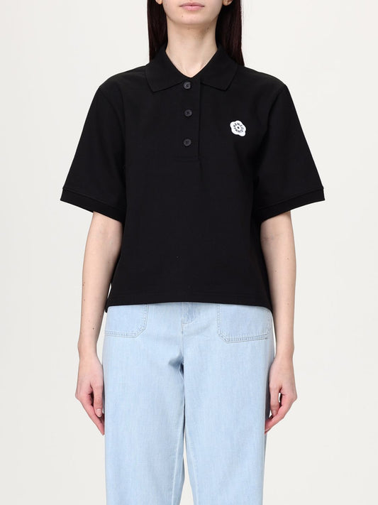 Kenzo Polo Shirt Woman Black