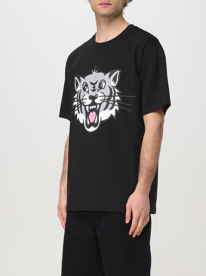 Kenzo T Shirt Men Leather