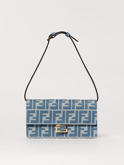 Fendi Shoulder Bag Woman Beige