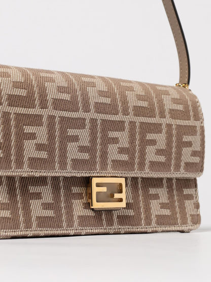 Fendi Shoulder Bag Woman Beige