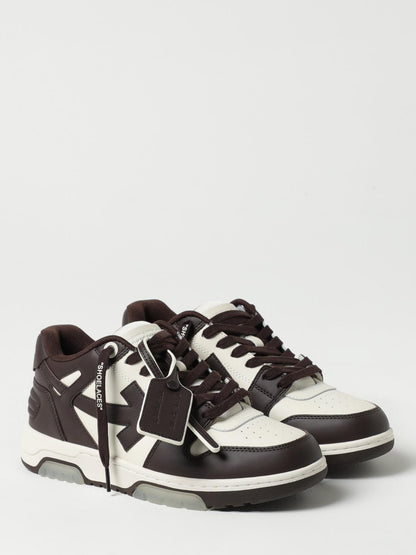 Off White Sneakers Men Dark