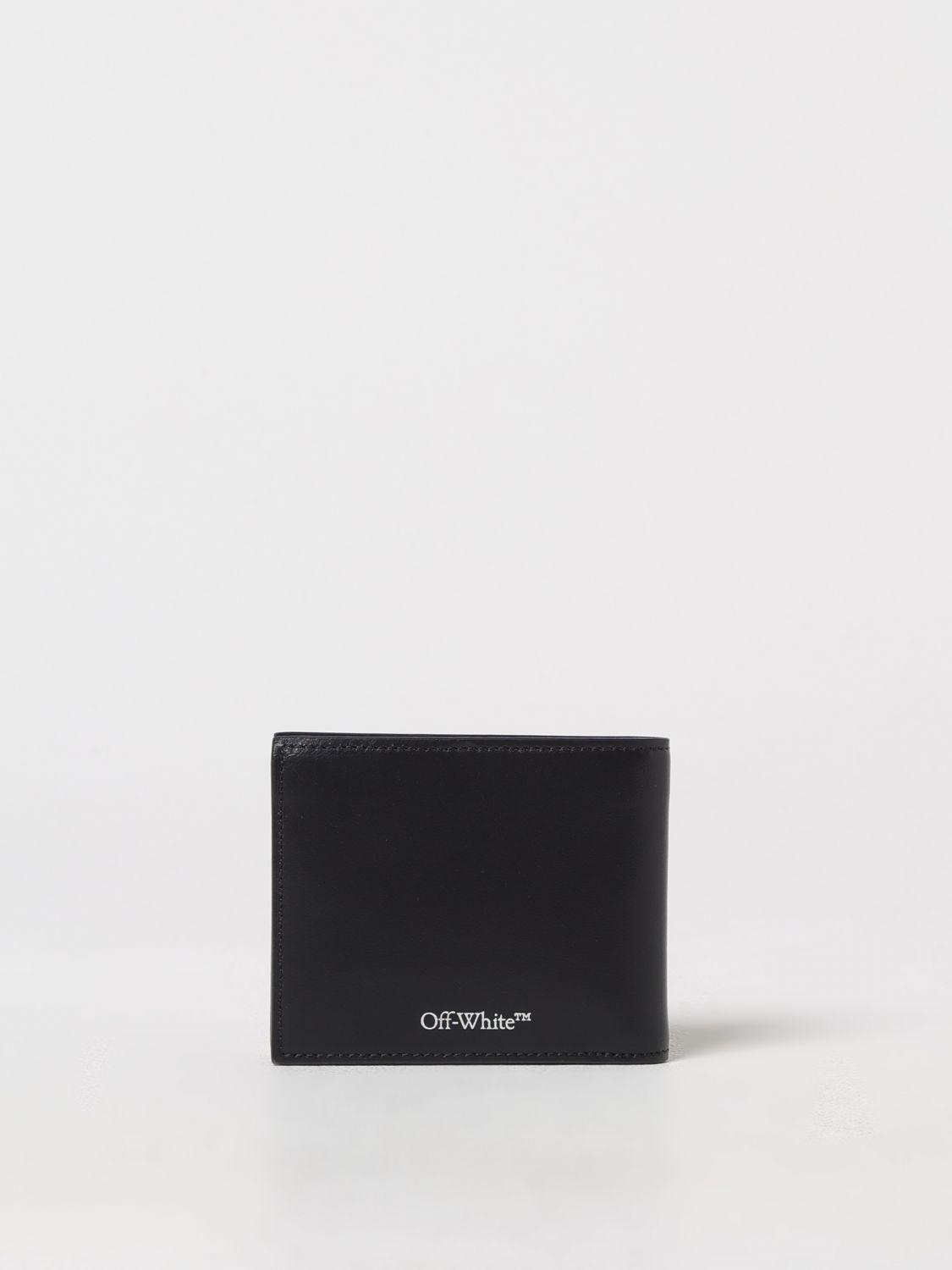 Off White Wallet Men Black