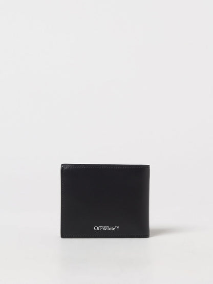 Off White Wallet Men Black