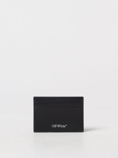 Off White Wallet Men Black