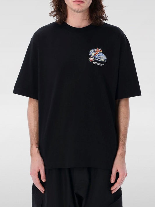 Off White T Shirt Men Black