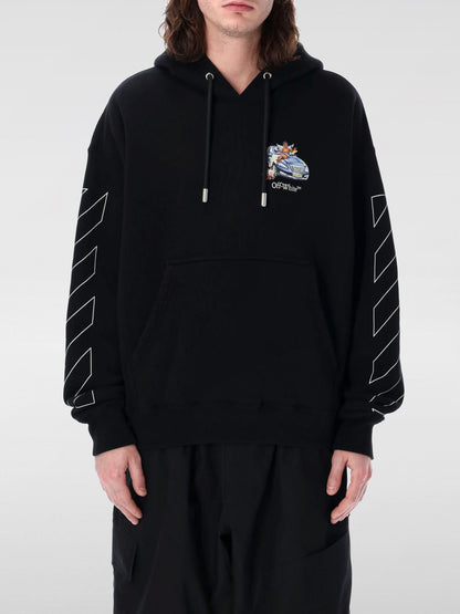 Off White Sweatshirt Men Black