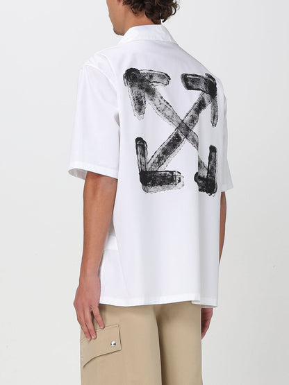 Off White Shirt Men White