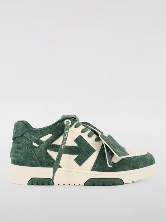 Off White Sneakers Men Green