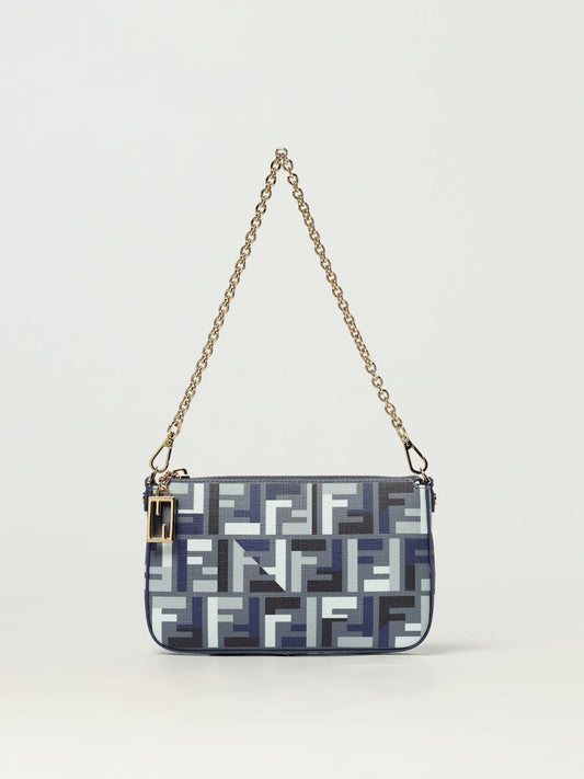 Fendi Shoulder Bag Woman Blue