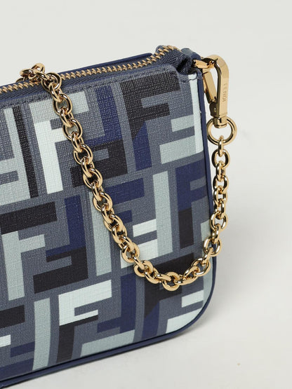 Fendi Shoulder Bag Woman Blue