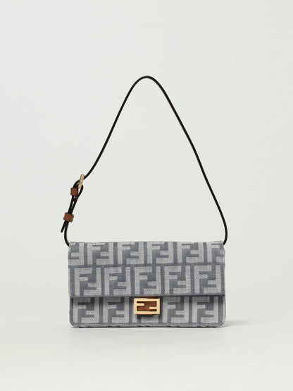 Fendi Shoulder Bag Woman Blue