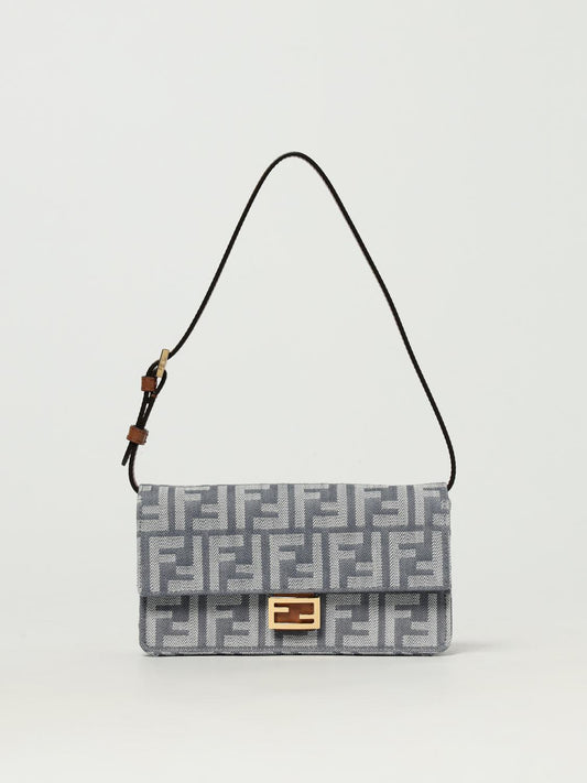 Fendi Shoulder Bag Woman Blue