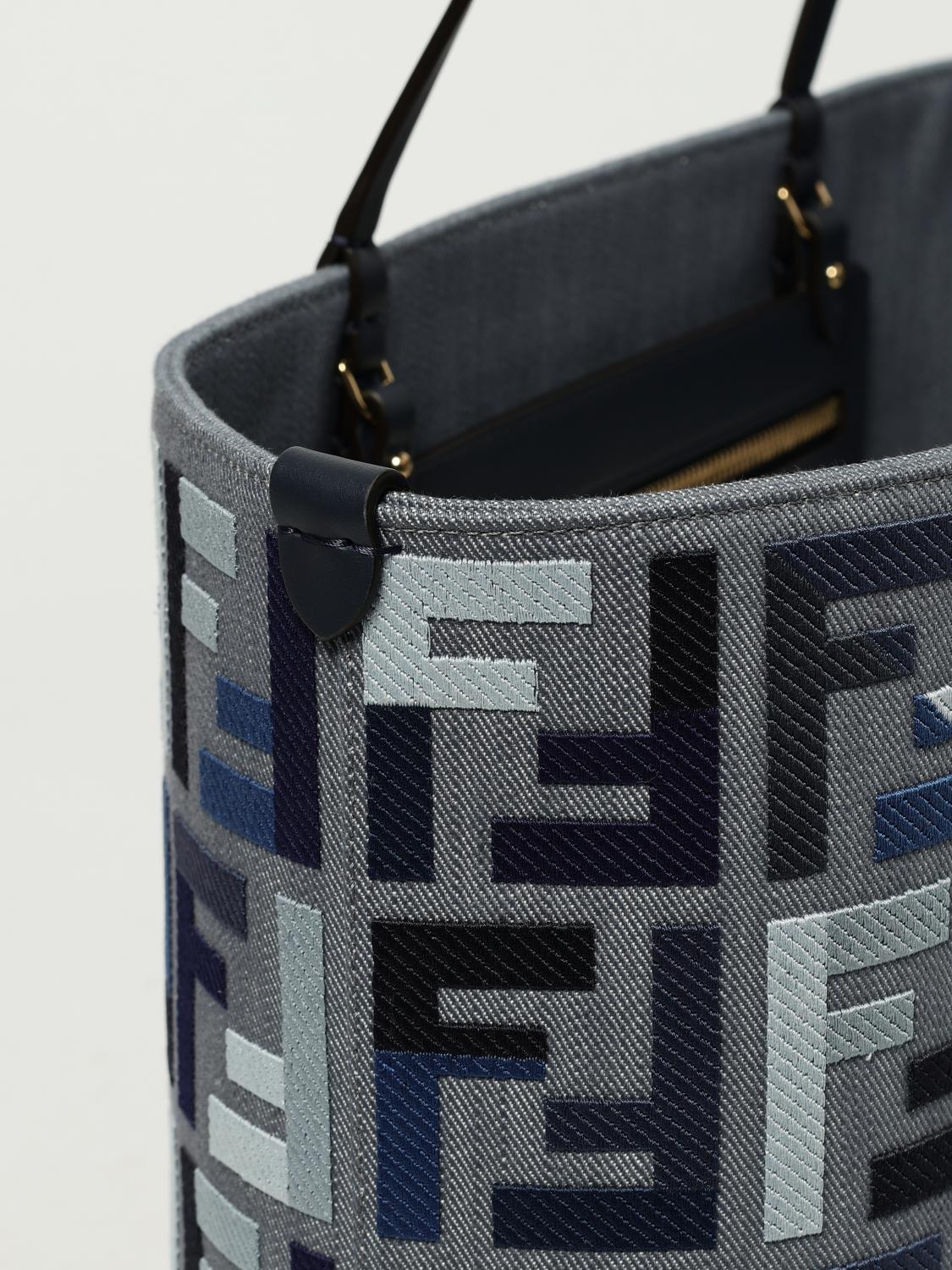 Fendi Shoulder Bag Woman Blue