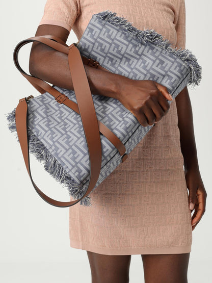 Fendi Shoulder Bag Woman Blue