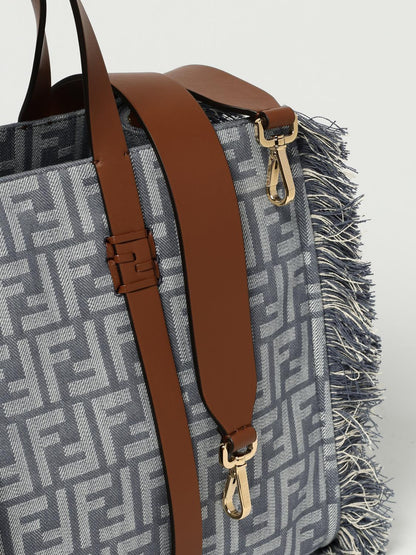 Fendi Shoulder Bag Woman Blue
