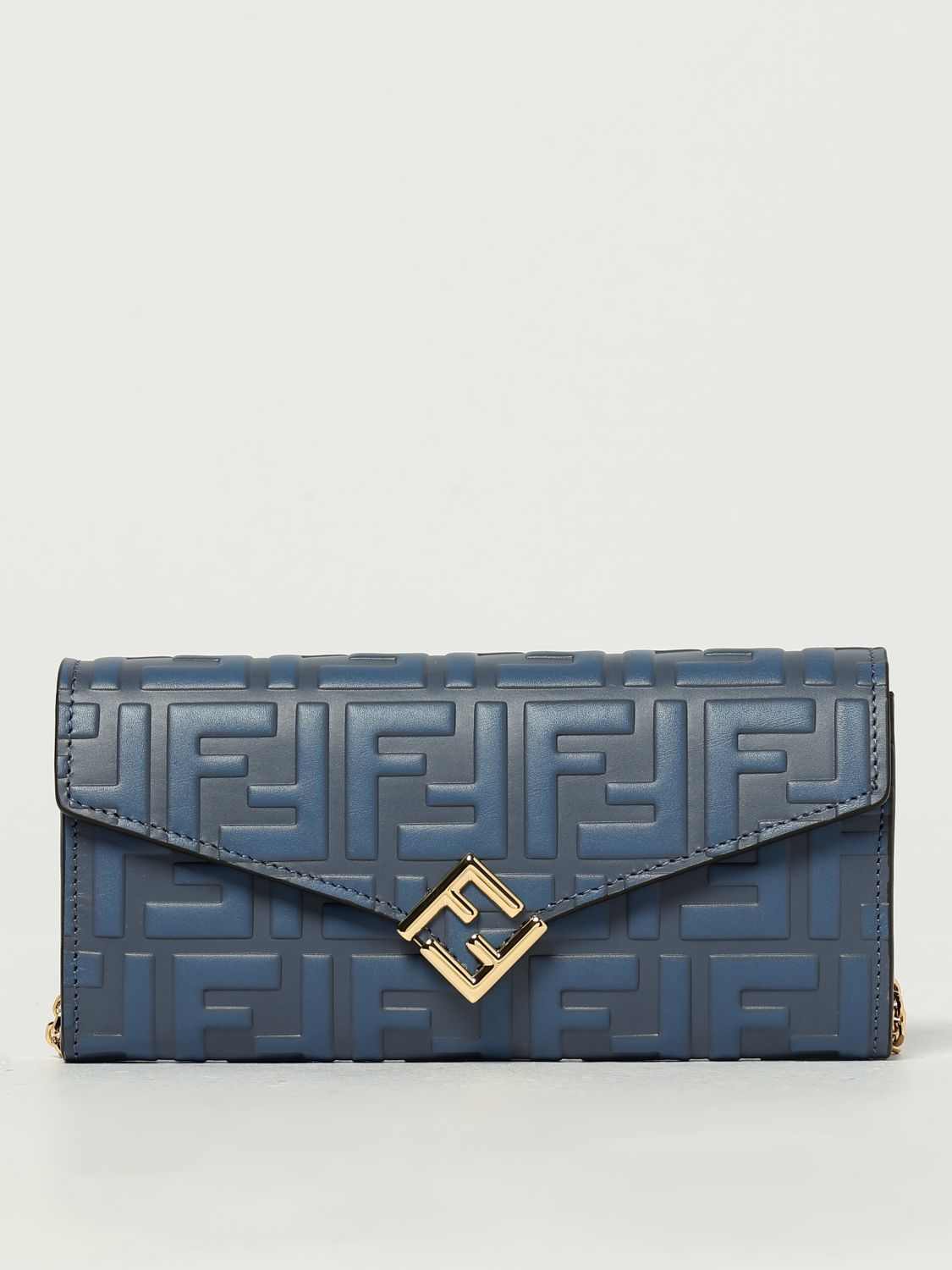 Fendi Shoulder Bag Woman Blue