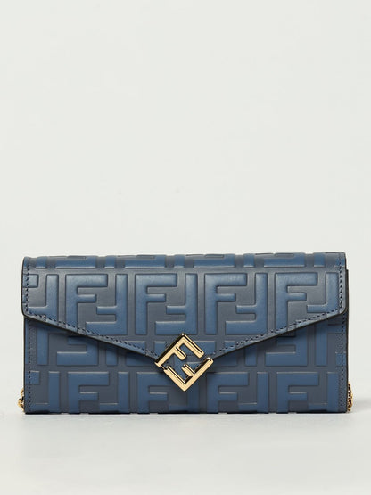 Fendi Shoulder Bag Woman Blue