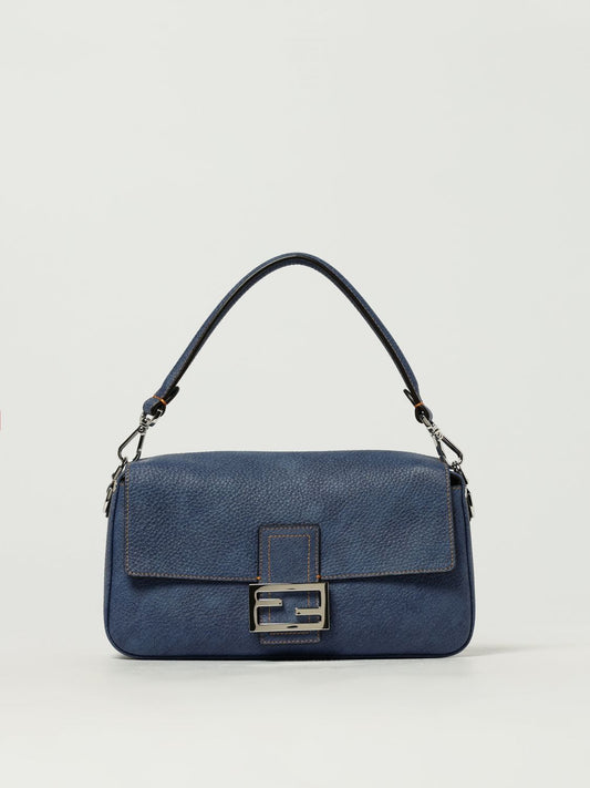 Fendi Shoulder Bag Woman Blue