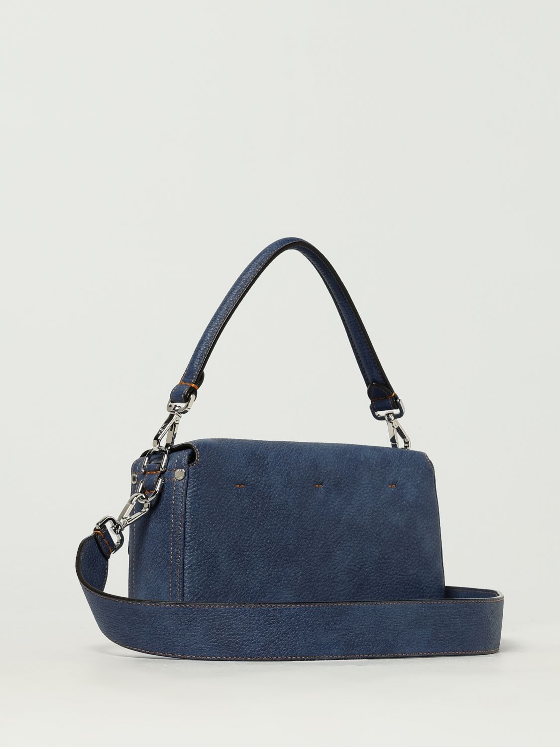 Fendi Shoulder Bag Woman Blue