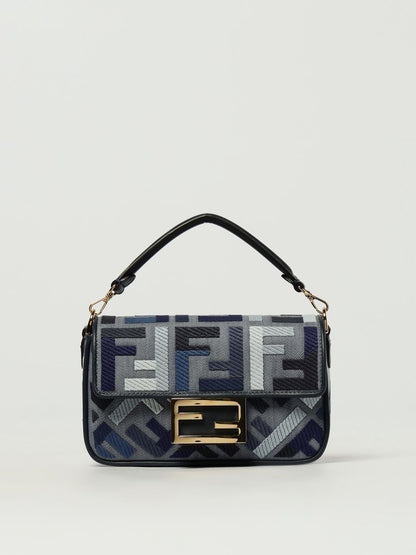 Fendi Shoulder Bag Woman Blue