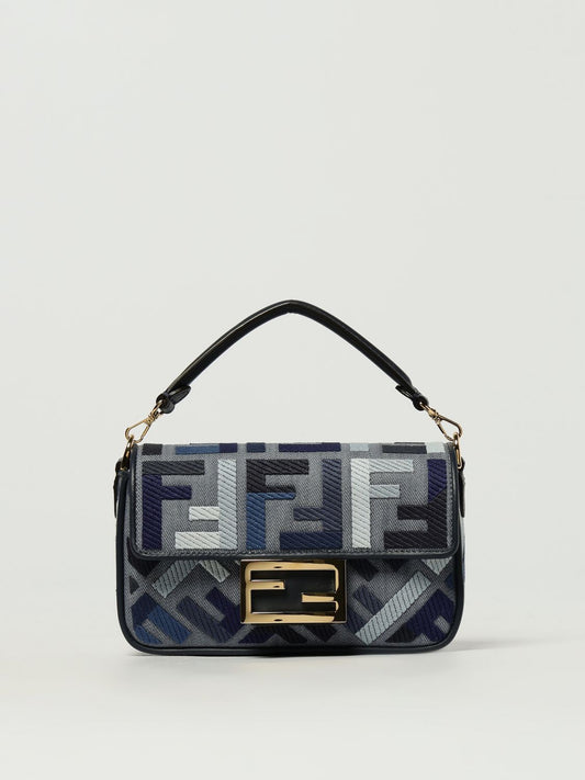 Fendi Shoulder Bag Woman Blue