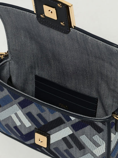 Fendi Shoulder Bag Woman Blue