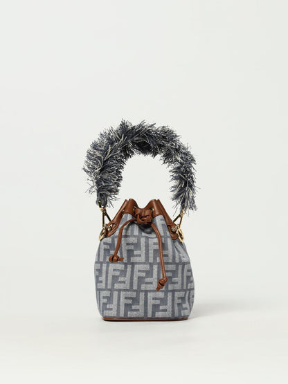 Fendi Shoulder Bag Woman Blue