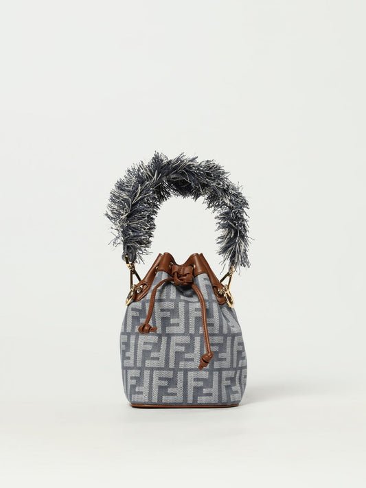 Fendi Shoulder Bag Woman Blue