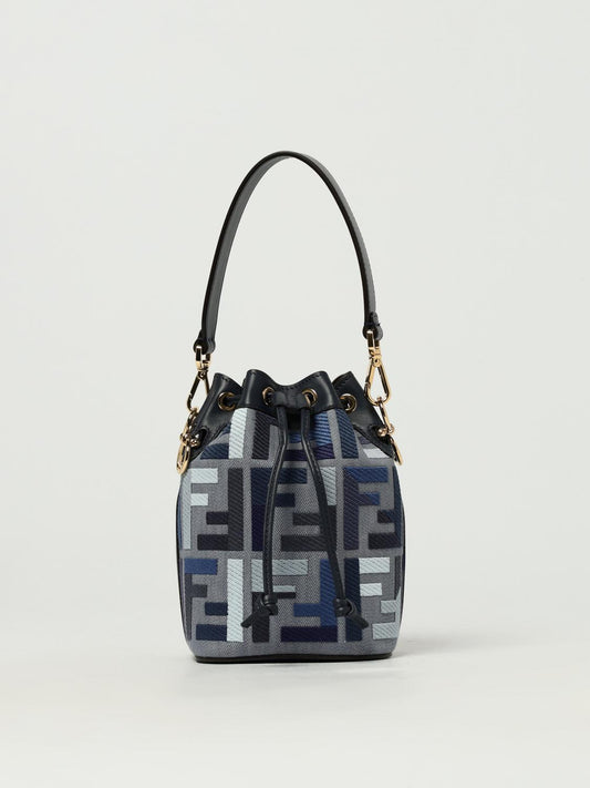 Fendi Shoulder Bag Woman Blue