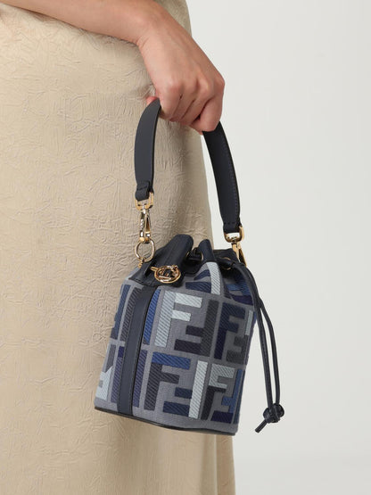 Fendi Shoulder Bag Woman Blue